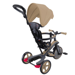 Globber triratukas Explorer Trike 4in1 - Smėlio spalvos