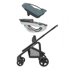 Automobilinė kėdutė  Maxi Cosi CORAL 360 i-Size 0 -13kg - Spalva - Essential Graphite - Black Shell
