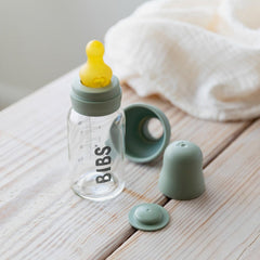 Bibs kūdikio buteliukas 110 ml - pilnas rinkinys - Spalva - Baby Blue