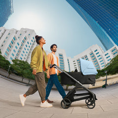 Bugaboo Dragonfly 2 in 1 Black/Grey Melange/Grey Melange