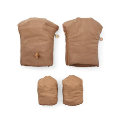 Bugaboo x Stella McCartney vežimėlio pirštinės Tobacco Brown