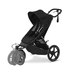 CYBEX Avi Spin vežimėlis, Moon Black