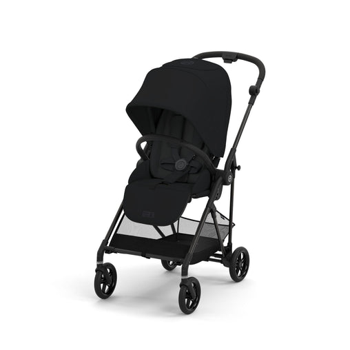 CYBEX Melio Carbon vežimėlis - Spalva - Moon Black