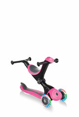 Paspirtukas Go Up Deluxe Lights-Rožinis