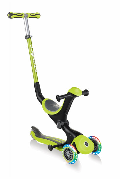 Paspirtukas Go Up Deluxe Lights-Žalias