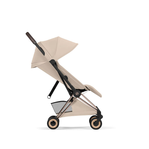 CYBEX Coya Style vežimėlis Cozy Beige (Rose Gold Frame)