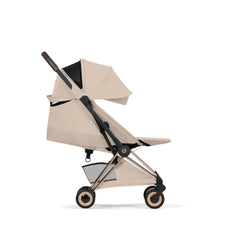CYBEX Coya Style vežimėlis Cozy Beige (Rose Gold Frame)