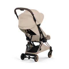 CYBEX Coya Style vežimėlis Cozy Beige (Rose Gold Frame)