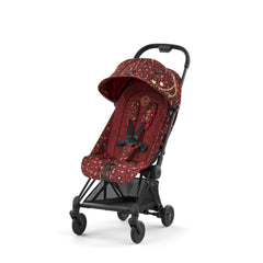 CYBEX Coya vežimėlis Rockstar Rosenrot Red (Matt Black Frame)