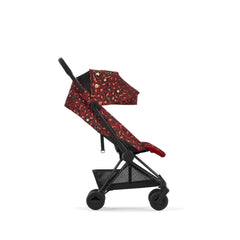 CYBEX Coya vežimėlis Rockstar Rosenrot Red (Matt Black Frame)