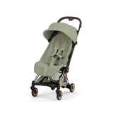 CYBEX Coya Style vežimėlis Sage Green (Rosegold Frame)
