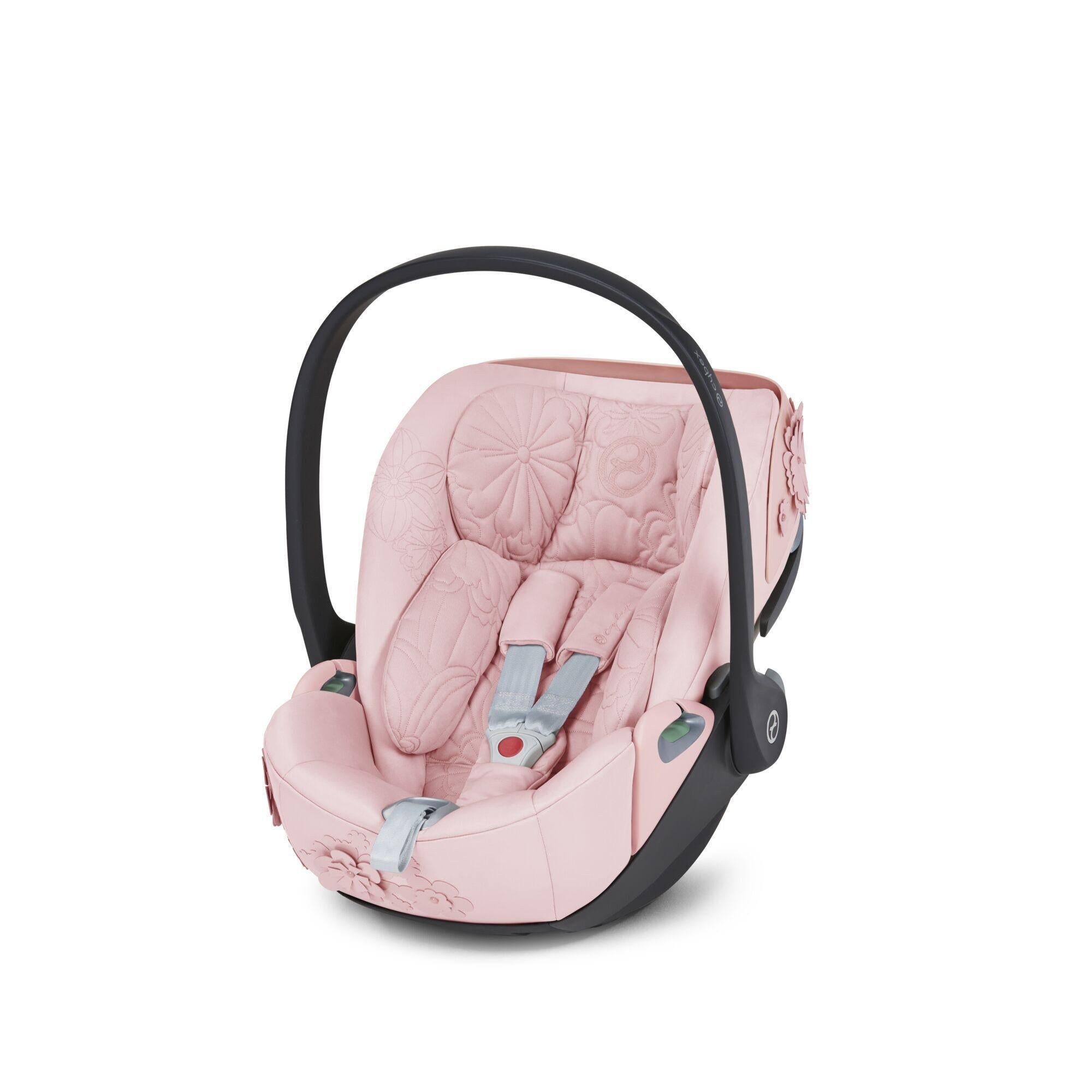 Cybex Cloud T i-Size 45-87cm automobilinė kėdutė, Simply Flowers Pale Blush