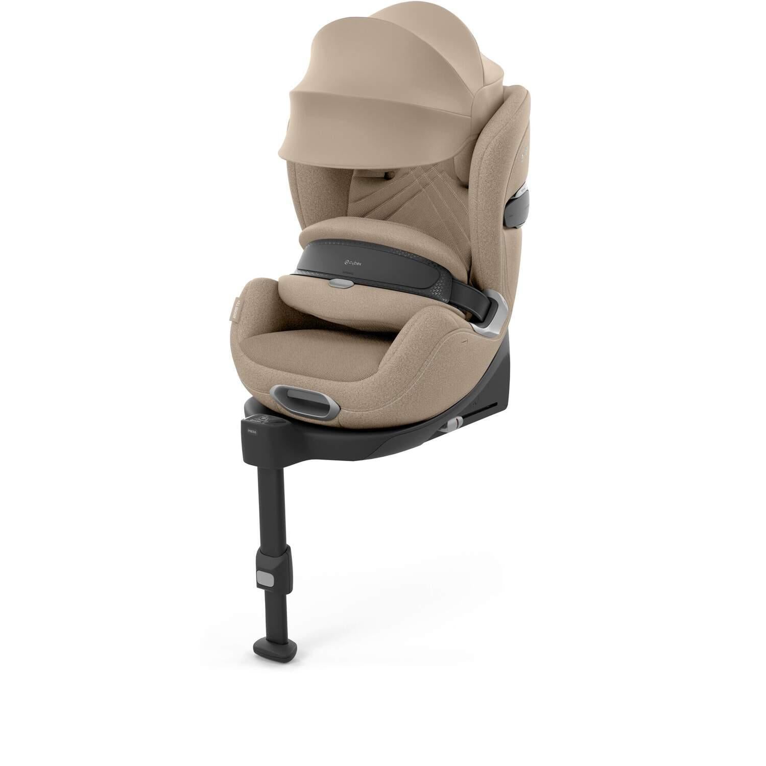 Cybex Anoris T2 i-Size 76-125cm automobilinė kėdutė, Plus Cozy Beige