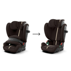Automobilinė kėdutė Cybex Pallas G3 76-150cm, Plus Chocolate Brown