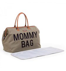 Childhome didelis mamos krepšys Mommy bag, Canvas Khaki