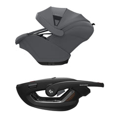 Automobilinė kėdutė  Maxi Cosi Coral Slide Pro 360 i-Size 40-87cm, Moon Graphite
