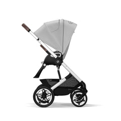 CYBEX Talos S Lux universalus 2in1 vežimėlis, Lava Grey (Silver Frame)
