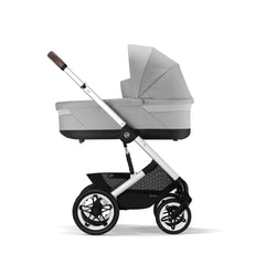 CYBEX Talos S Lux universalus 2in1 vežimėlis, Lava Grey (Silver Frame)
