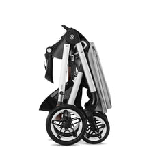 CYBEX Talos S Lux universalus 2in1 vežimėlis, Lava Grey (Silver Frame)