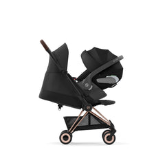 CYBEX Coya vežimėlis Mirage Grey (Rosegold Frame)