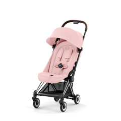 CYBEX Coya vežimėlis Peach Pink (Chrome Frame)