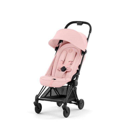 CYBEX Coya vežimėlis Peach Pink  (Matt Black Frame)