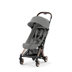 CYBEX Coya vežimėlis Mirage Grey (Rosegold Frame)