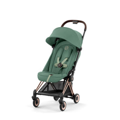 CYBEX Coya vežimėlis Leaf Green (Rosegold Frame)