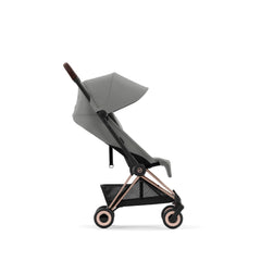 CYBEX Coya vežimėlis Mirage Grey (Rosegold Frame)