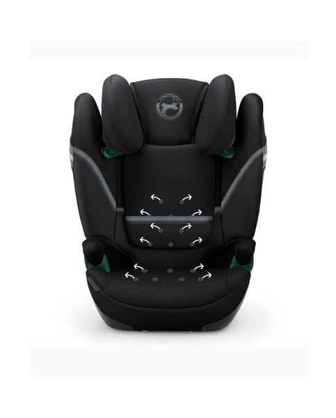 Automobilinė kėdutė CYBEX Solution S2  15-36 kg - Spalva - Moon Black