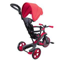 Globber triratukas Trike Explorer 4in1 - Raudonas