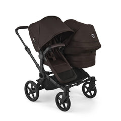 Bugaboo Donkey 6 Duo vežimėlis dviem vaikams Cocoa Brown