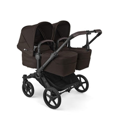 Bugaboo Donkey 6 Twins  vežimėlis dvynukams - Cocoa Brown