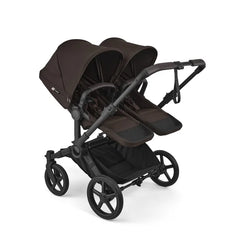 Bugaboo Donkey 6 Twins  vežimėlis dvynukams - Cocoa Brown