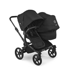 Bugaboo Donkey 6 Duo vežimėlis dviem vaikams Heritage Black
