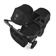 Bugaboo Donkey 6 Duo vežimėlis dviem vaikams Heritage Black