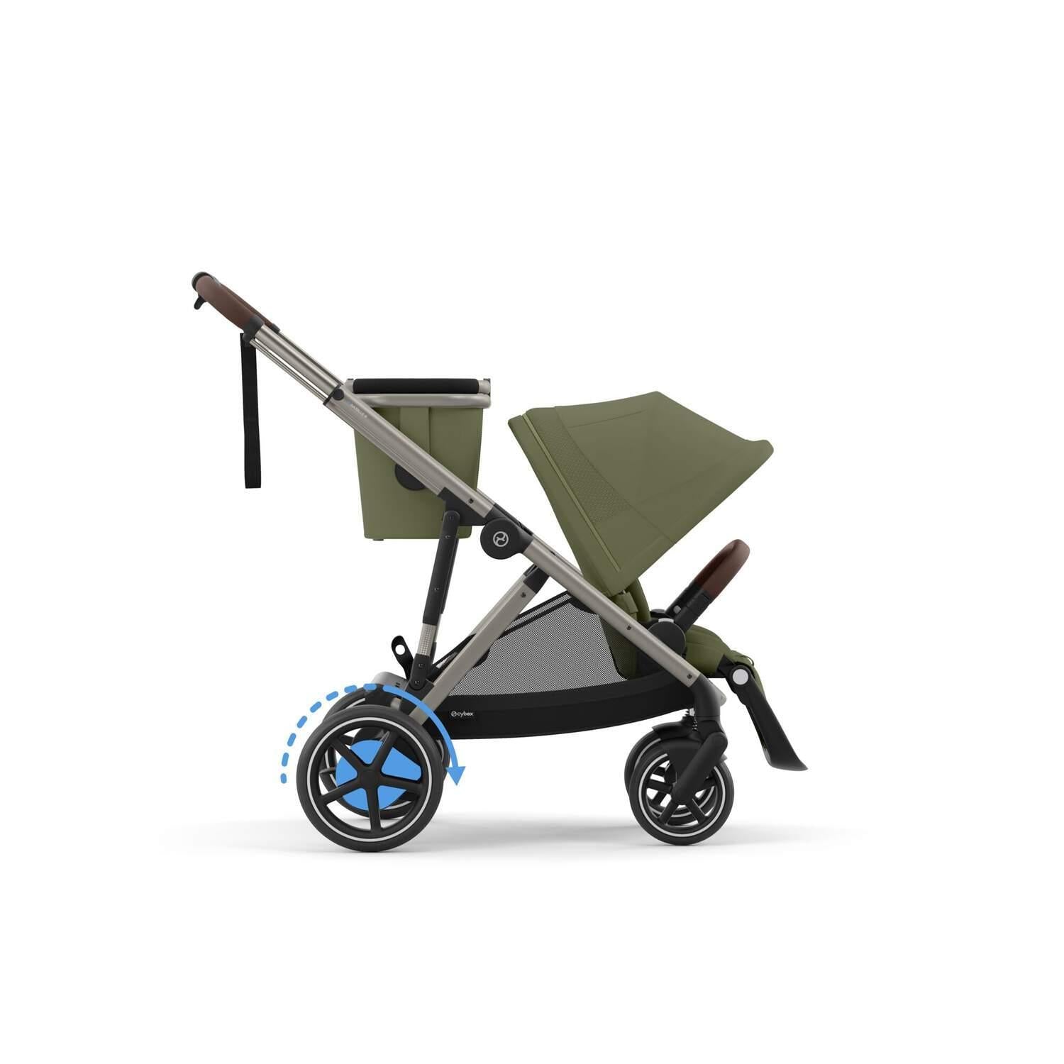 CYBEX e-Gazelle S vežimėlis, Moss Green