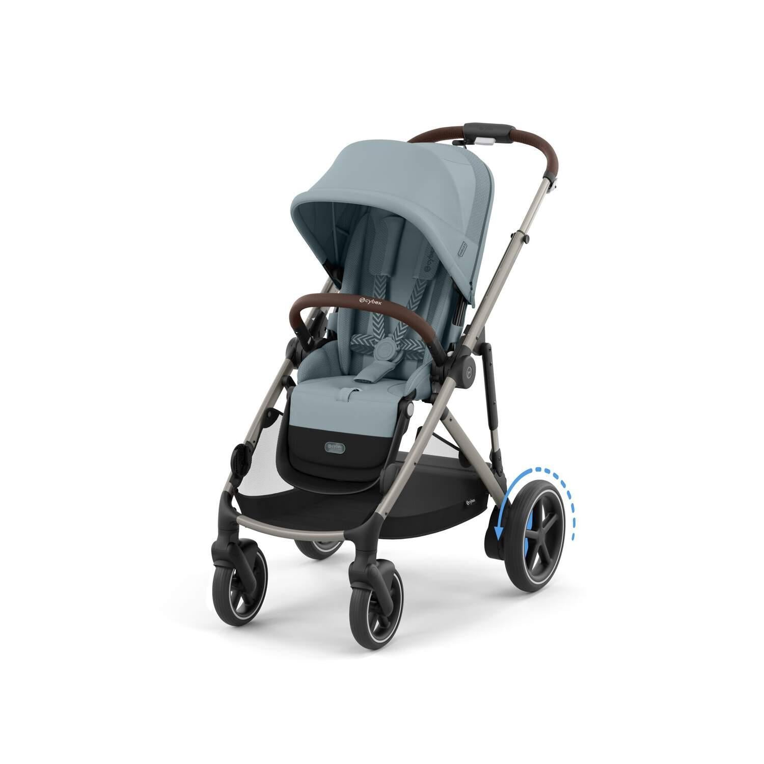 CYBEX e-Gazelle S vežimėlis, Stormy Blue