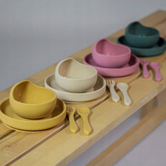 PETITE&MARS silikoninis puodelis su siurbtuku TAKE&MATCH 6m+