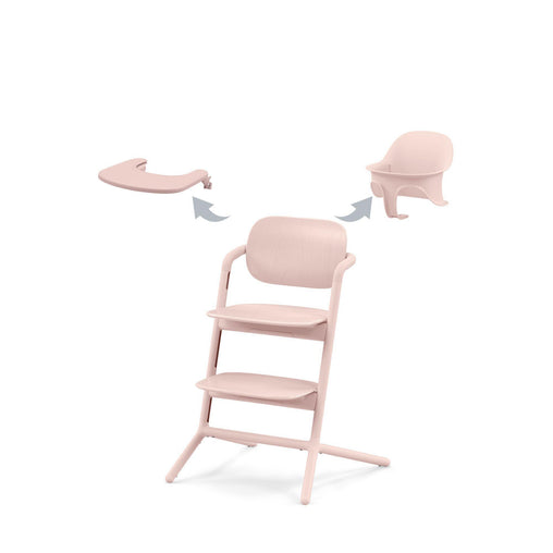 Maitinimo kėdutė Cybex - Lemo 3 in1 Set - Spalva - Pearl Pink