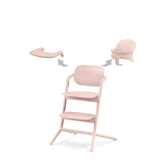 Maitinimo kėdutė Cybex - Lemo 3 in1 Set - Spalva - Pearl Pink