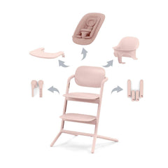 Maitinimo kėdutė Cybex - Lemo 4 in1 - Spalva - Pearl Pink