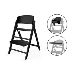 Maitinimo kėdutė Cybex - Click&Fold 3 in1 - Spalva - Stunning Black