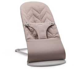 BABYBJÖRN gultukas - Bouncer Bliss - Spalva - Petal quilt Light grey frame