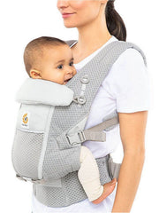 ERGOBABY nešioklė ADAPT Softflex - Pearl Grey Mesh