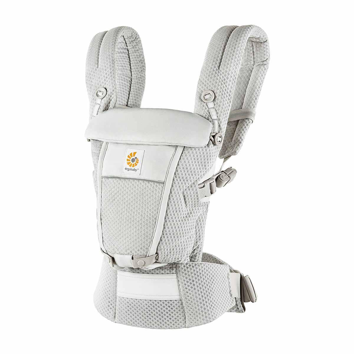 ERGOBABY nešioklė ADAPT Softflex - Pearl Grey Mesh