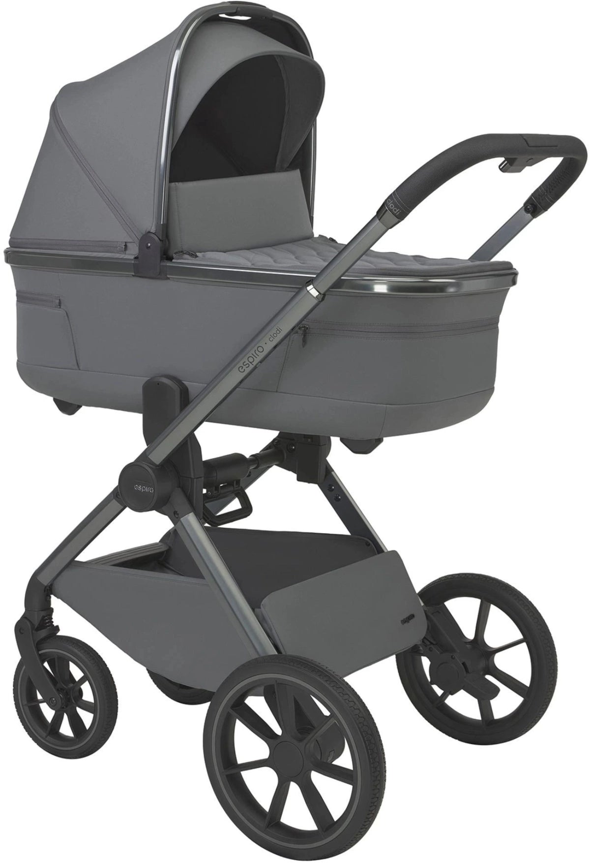 Espiro Clodi universalus vežimėlis 2in1 - Chic Gray