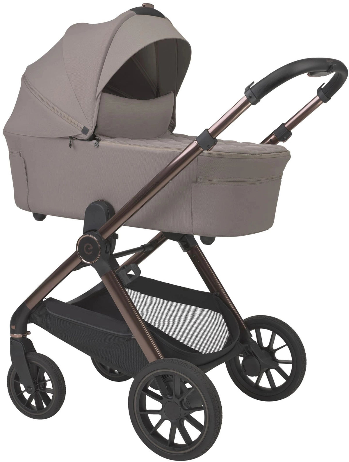 Espiro Code universalus vežimėlis 2in1 - Unusually Taupe