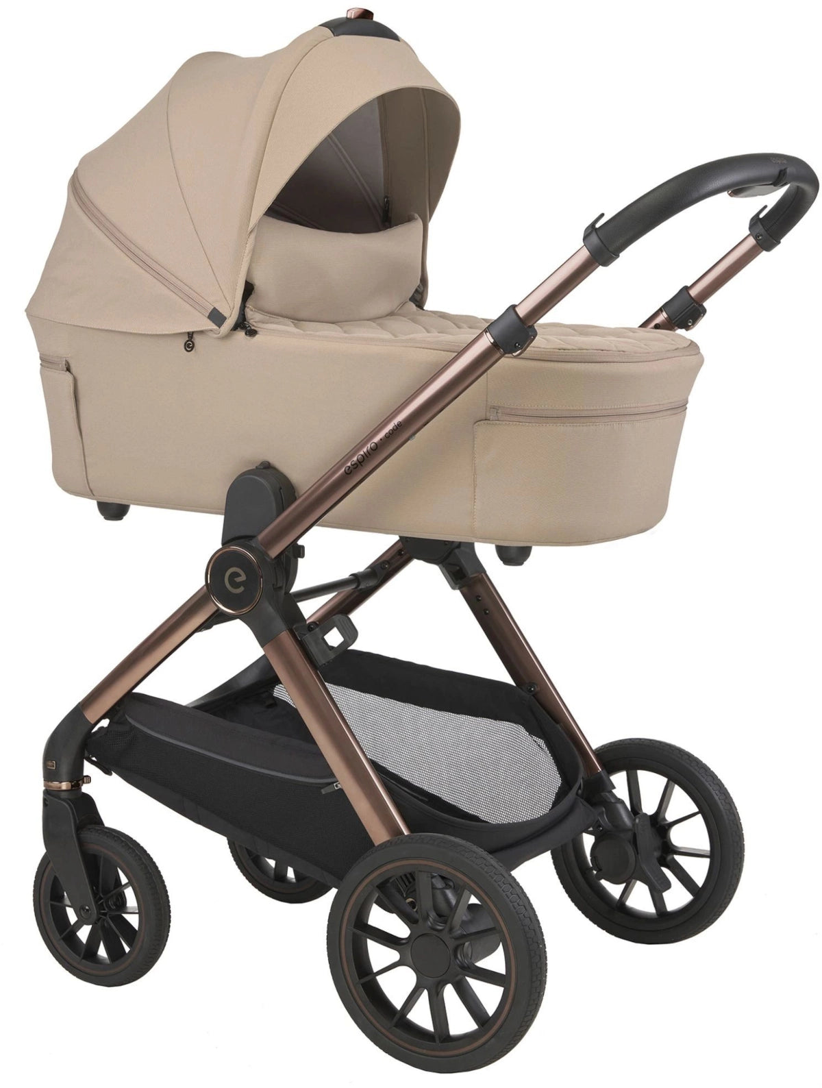 Espiro Code universalus vežimėlis 2in1 - Loving Beige
