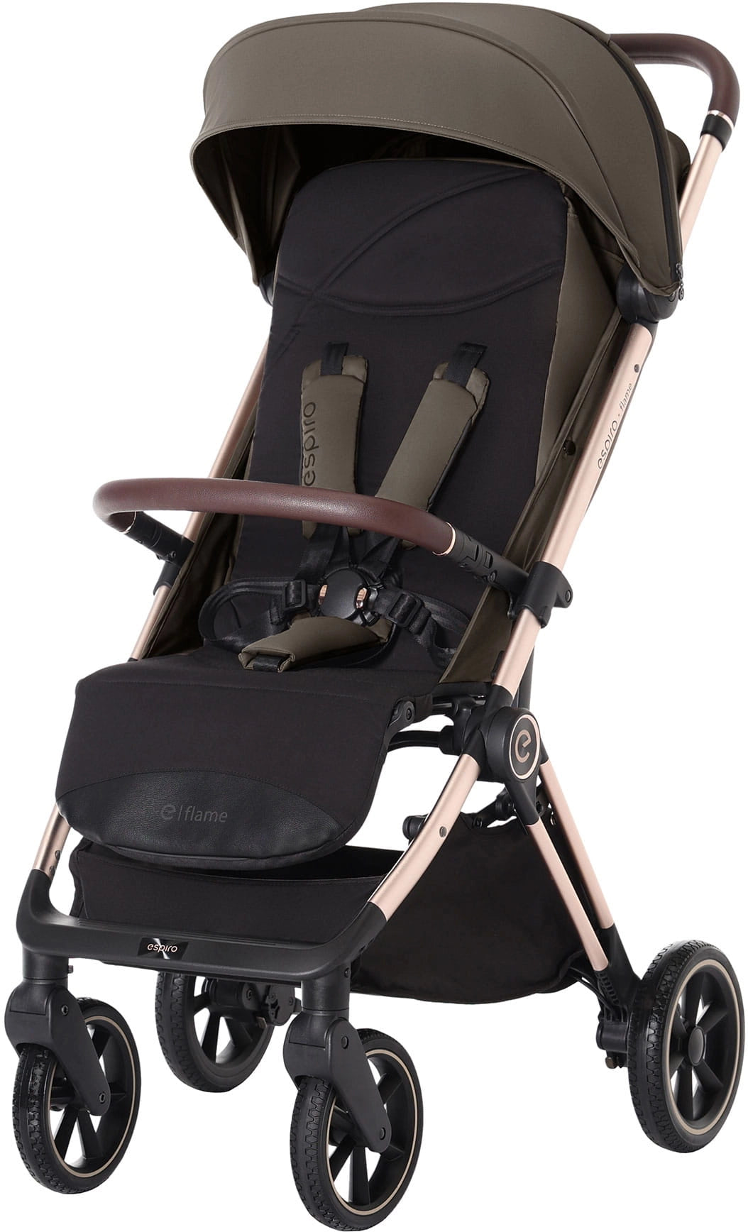 Espiro Flame sportinis vežimėlis - Taupe Splendor